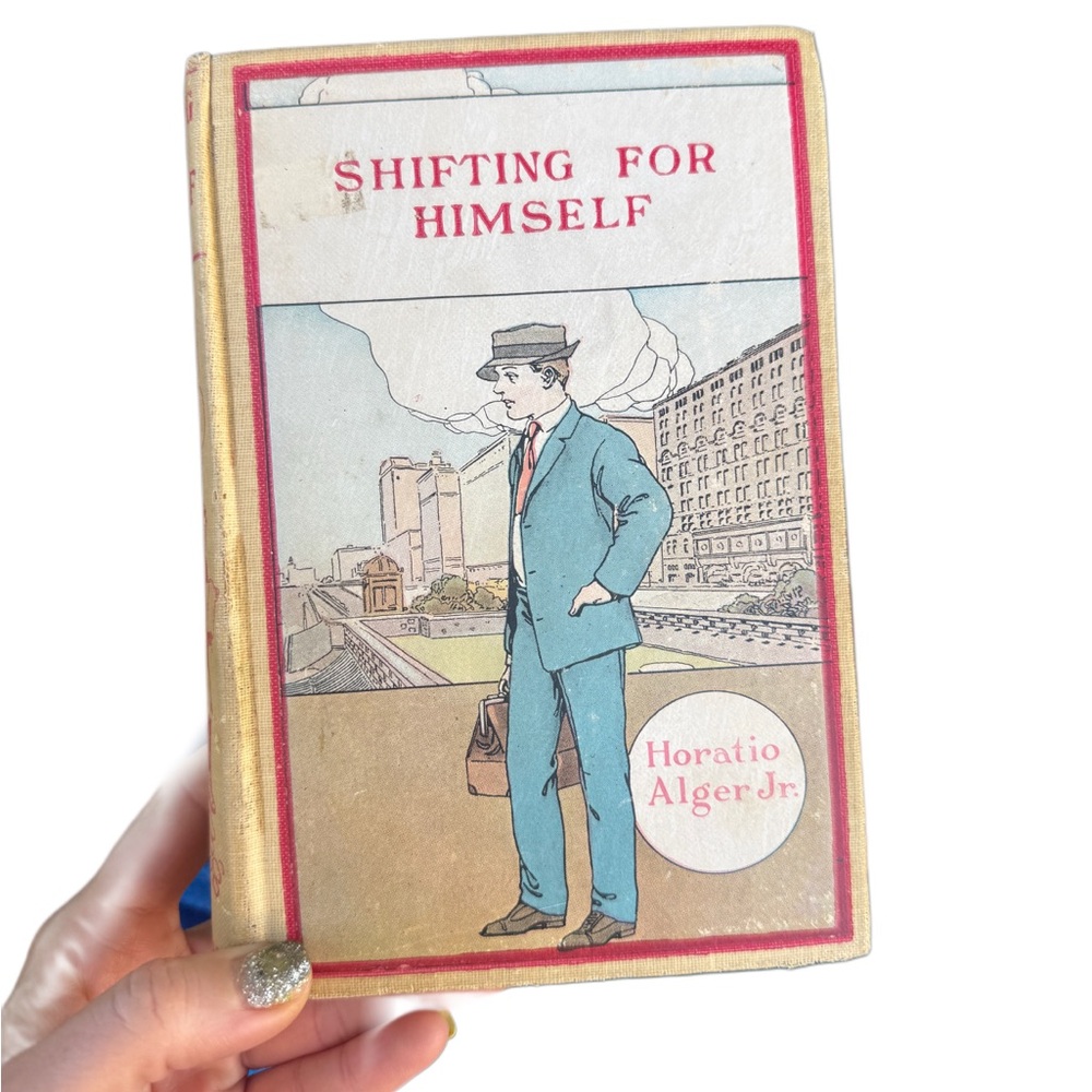 Vintage 'Shifting for Himself' Book by Horatio Alger Jr.